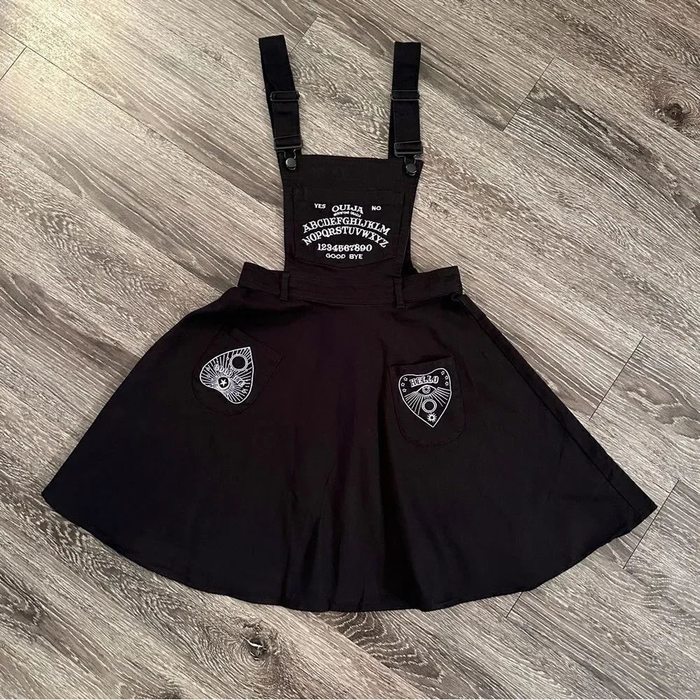 Hell Bunny Samara Pinafore Dress